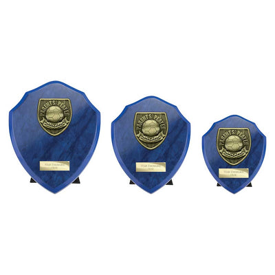 Cobra Plaque Parents Player Football Trophy Award Blue