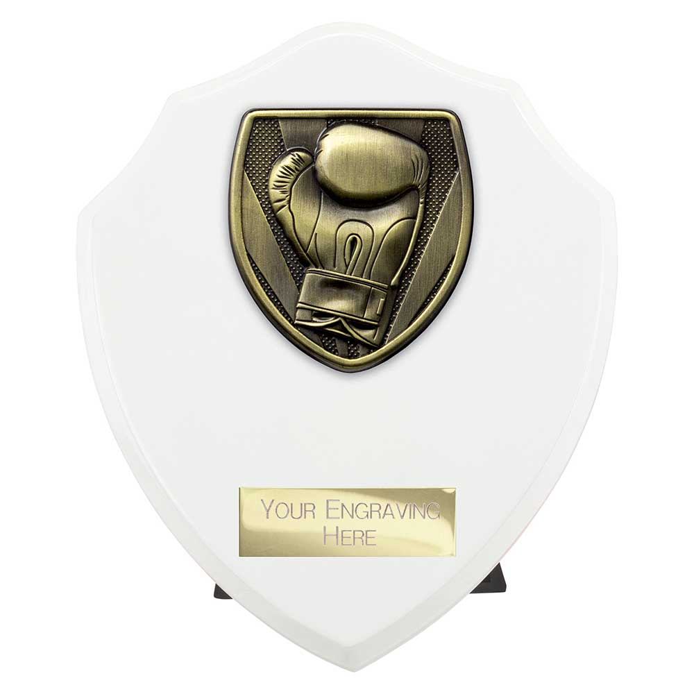 Cobra Boxing Shield Award Arctic White