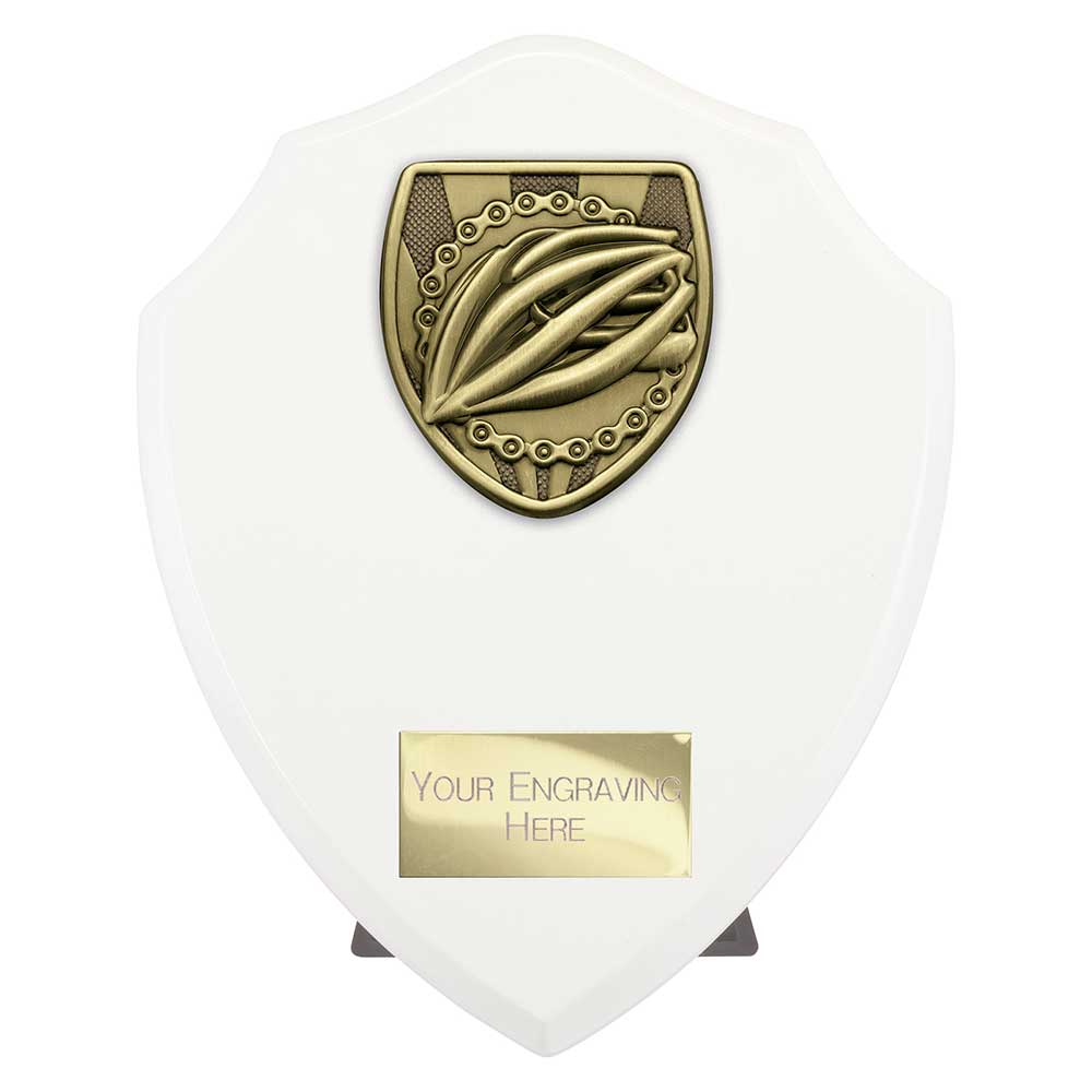 Cobra Cycling Shield Award Arctic White