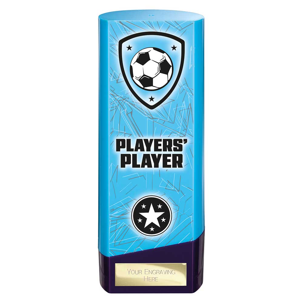 Prime Heavyweight Players Player Football Award Trophy Blue Purple