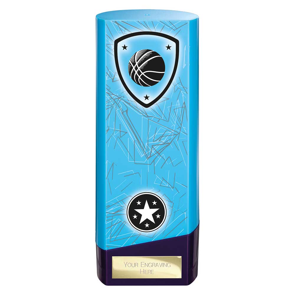 Prime Basketball Heavyweight Trophy Blue And Purple