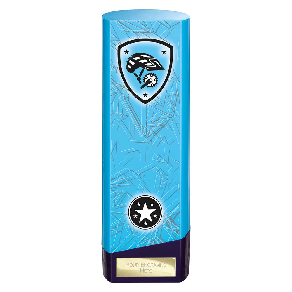 Prime Cycling Heavyweight Trophy Blue And Purple