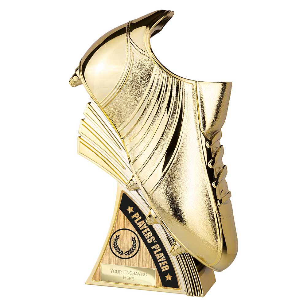 Power Boot Football Players Player Gold Heavyweight Award Trophy