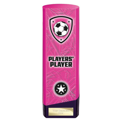 Prime Heavyweight Players Player Football Award Trophy Pink Purple