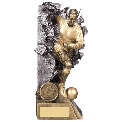 Breakout Male Football Figure Trophy Award