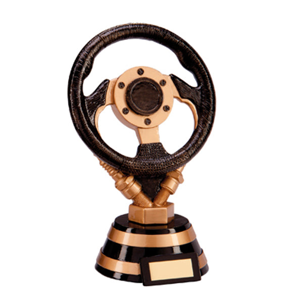 Apex Motorsport Steering Wheel Trophy Award