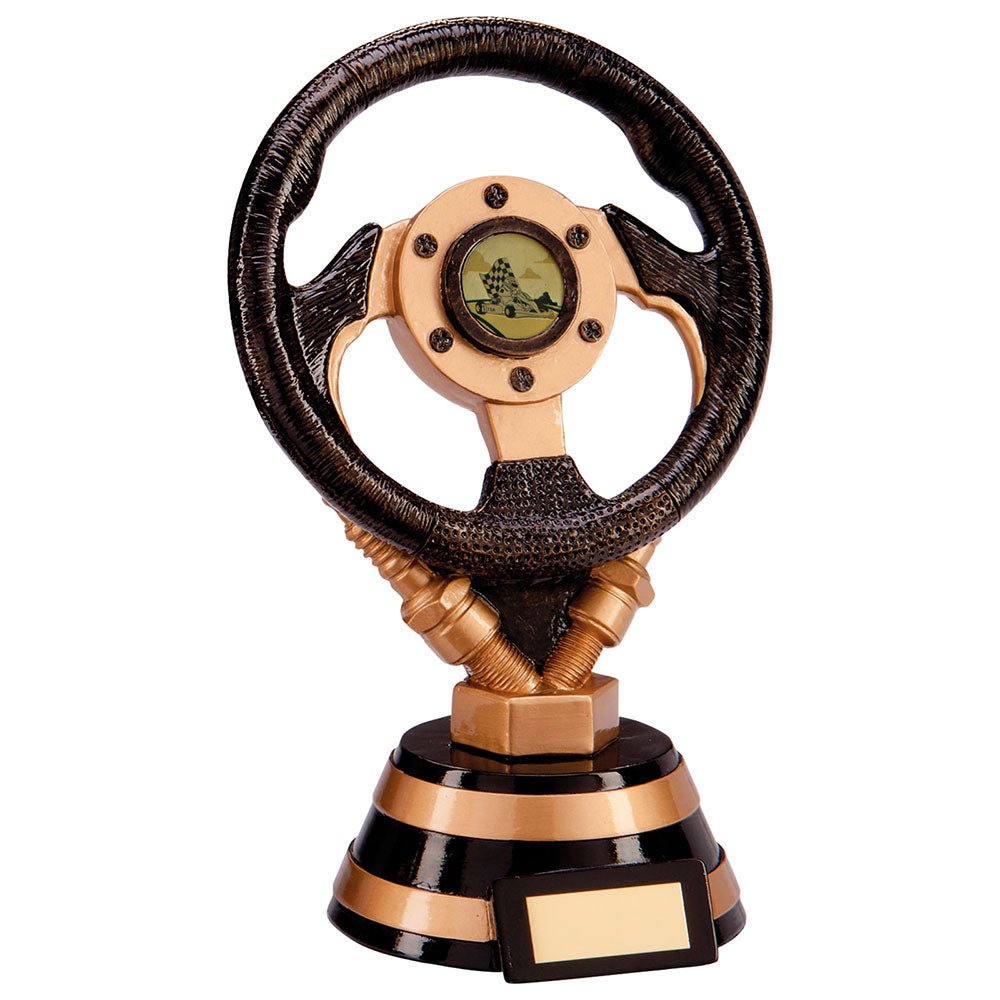 Apex Motorsport Steering Wheel Trophy Award