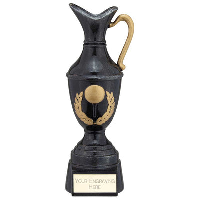 Claret Jug Golf Trophy Award Black And Gold