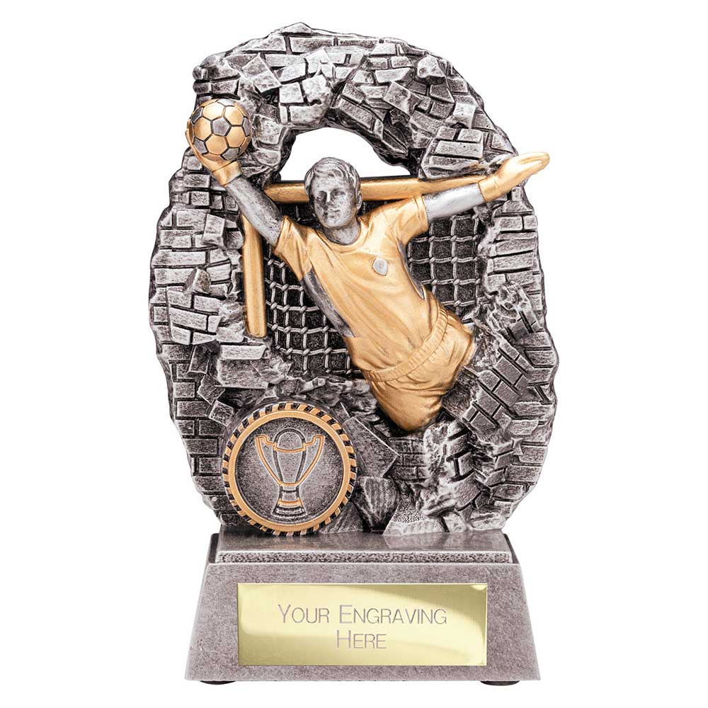 Blast Out Football Goalkeeper Trophy Award