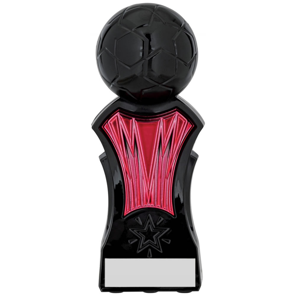 Strike Force Football Trophy Award in Pink & Black