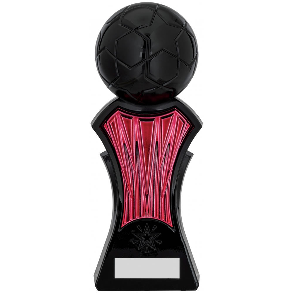 Strike Force Football Trophy Award in Pink & Black