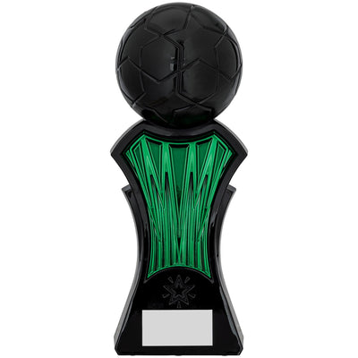 Strike Force Football Trophy Award in Green & Black