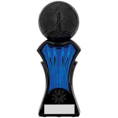 Strike Force Football Trophy Award in Blue Black