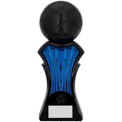 Strike Force Football Trophy Award in Blue & Black