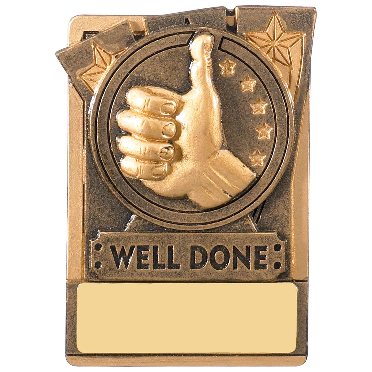 Well Done Fridge Magnet Award