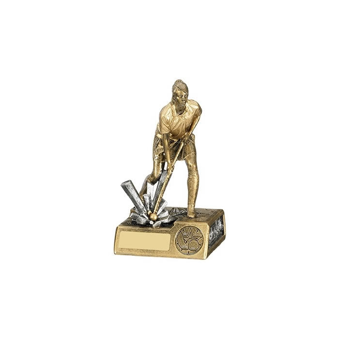 Female Hockey Figure Trophy Award