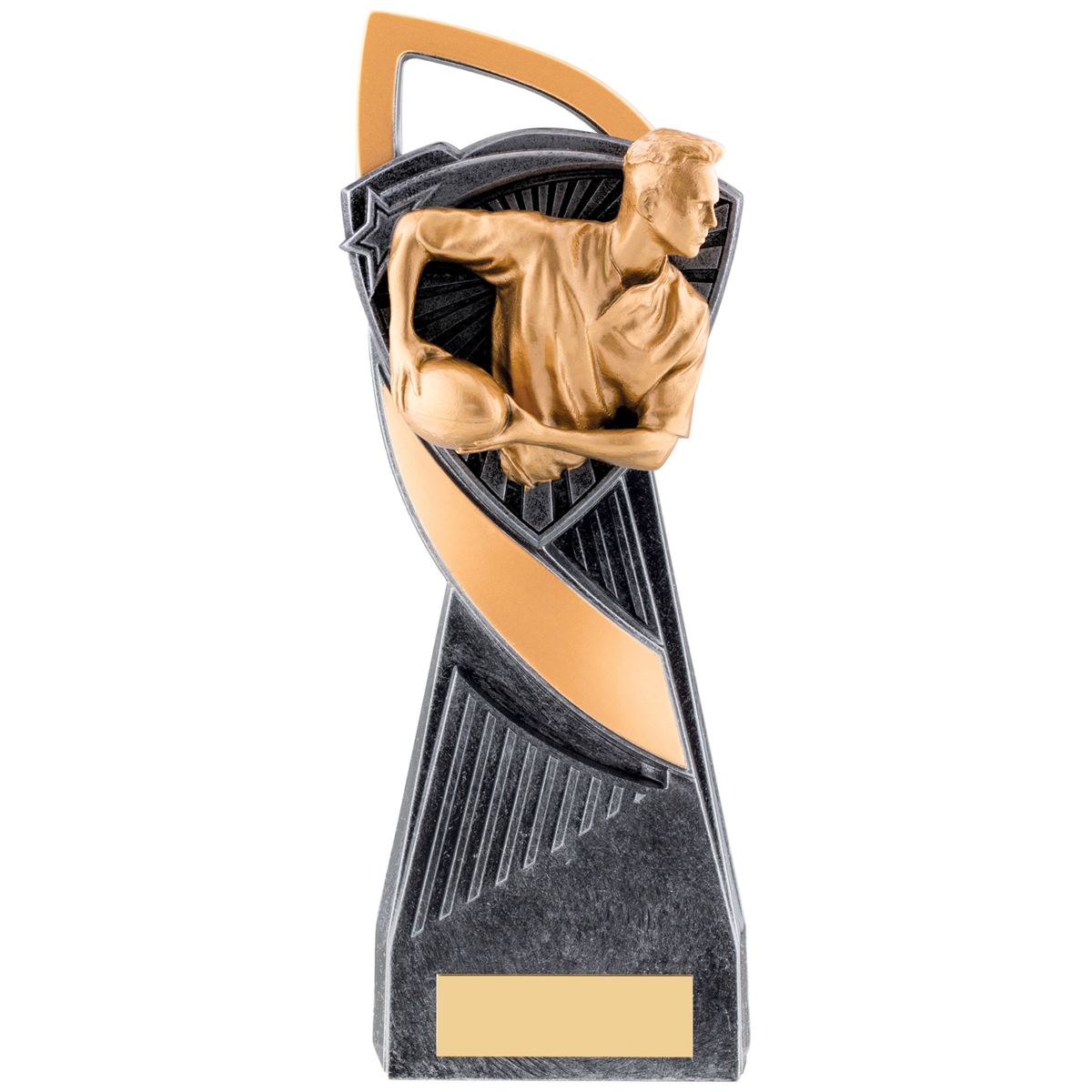 Mens Rugby Player Utopia Trophy