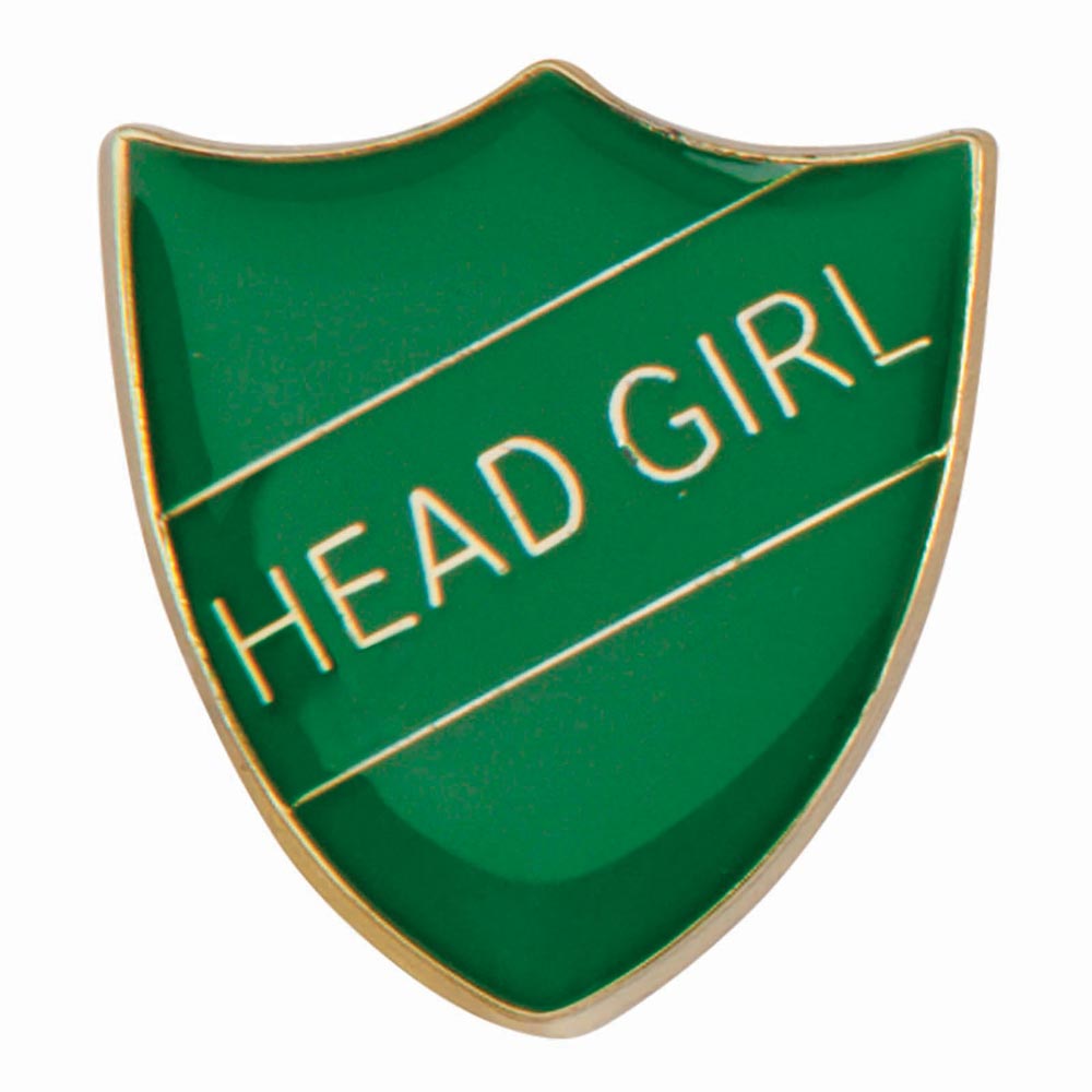 School Head Girl Pin Badge