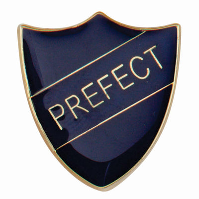 School Prefect Shield Pin Badge