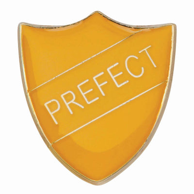 School Prefect Shield Pin Badge