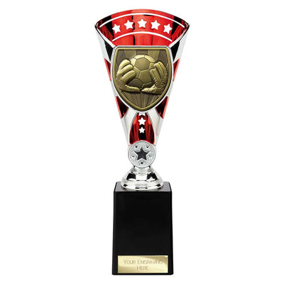 Cobra Star Football Goal Keeper Trophy Cup Award 6 Colours