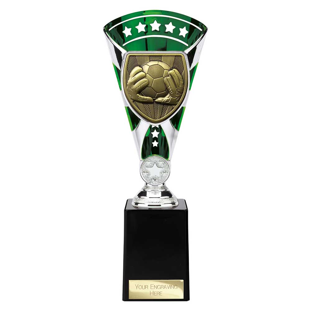 Cobra Star Football Goal Keeper Trophy Cup Award 6 Colours