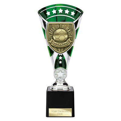 Cobra Star Cup Player Of The Match Football Trophy Award 6 Colours