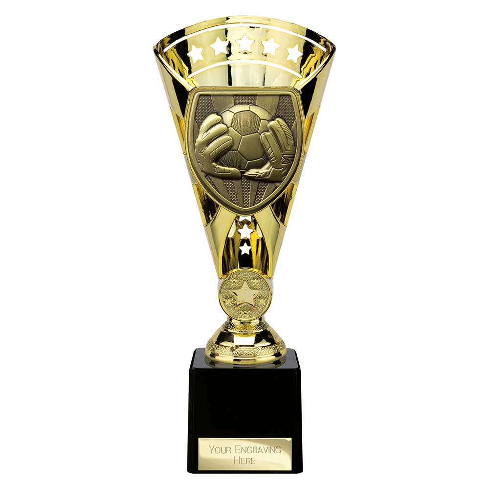 Cobra Star Football Goal Keeper Trophy Cup Award 6 Colours