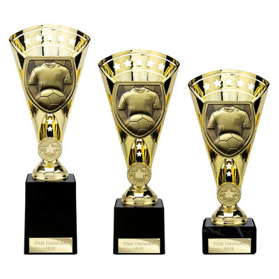 Cobra Star Football Shirt Ball Trophy Cup Award 6 Colours