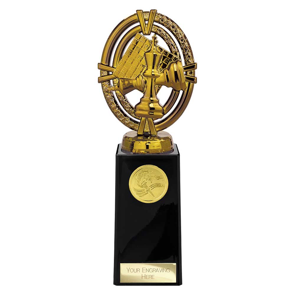 Maverick Chess Legend Trophy Award Gold