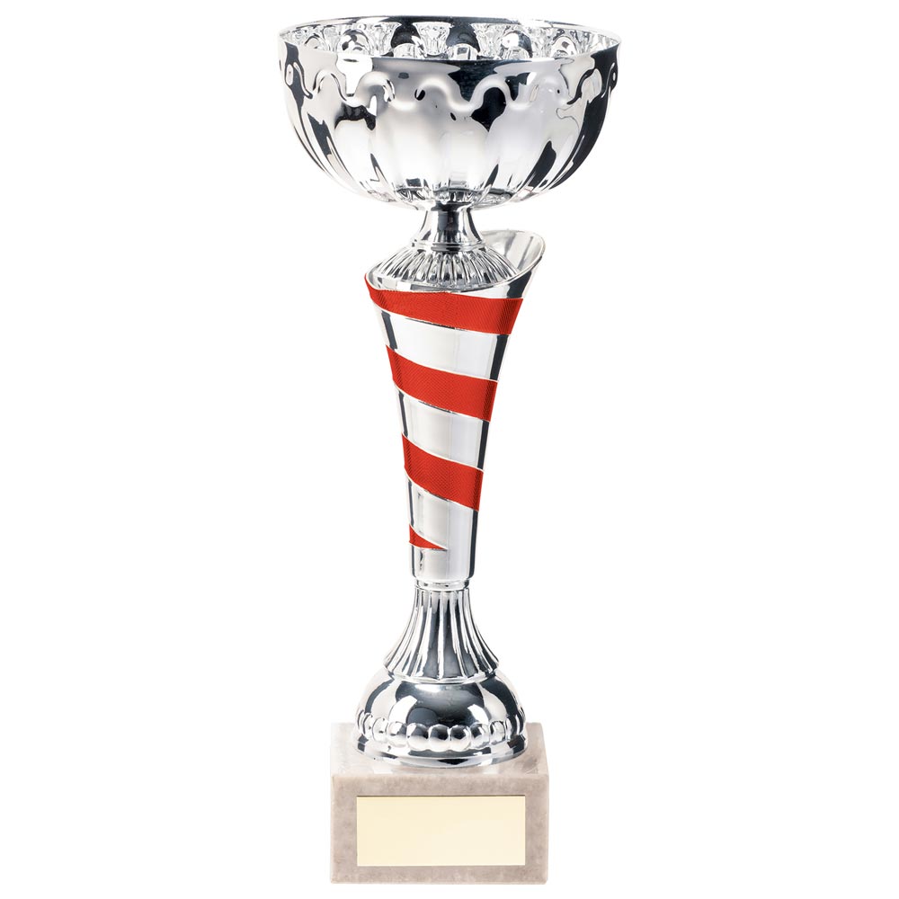 Eternity Silver And Red Trophy Cup