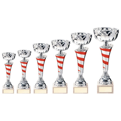 Eternity Silver And Red Trophy Cup