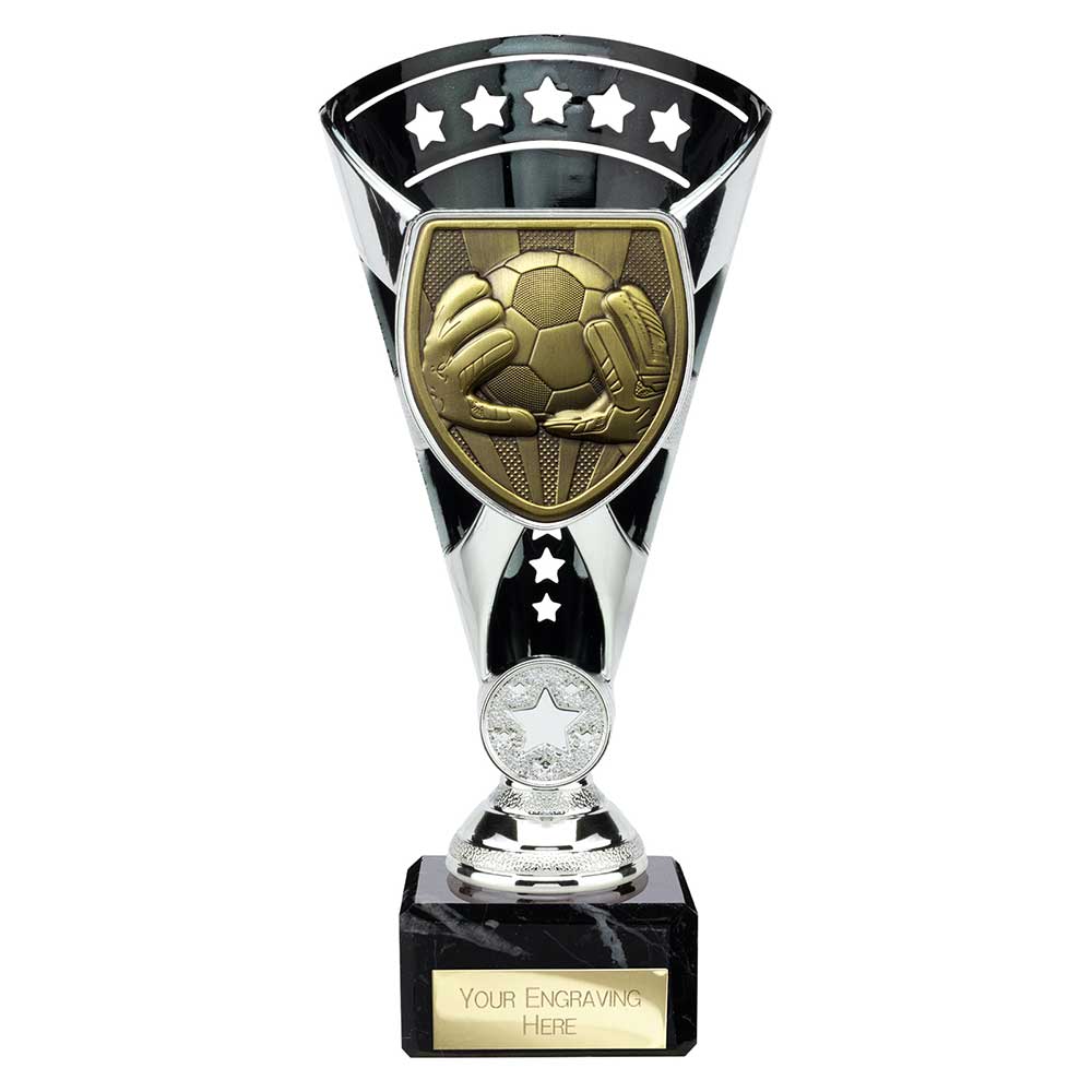 Cobra Star Football Goal Keeper Trophy Cup Award 6 Colours