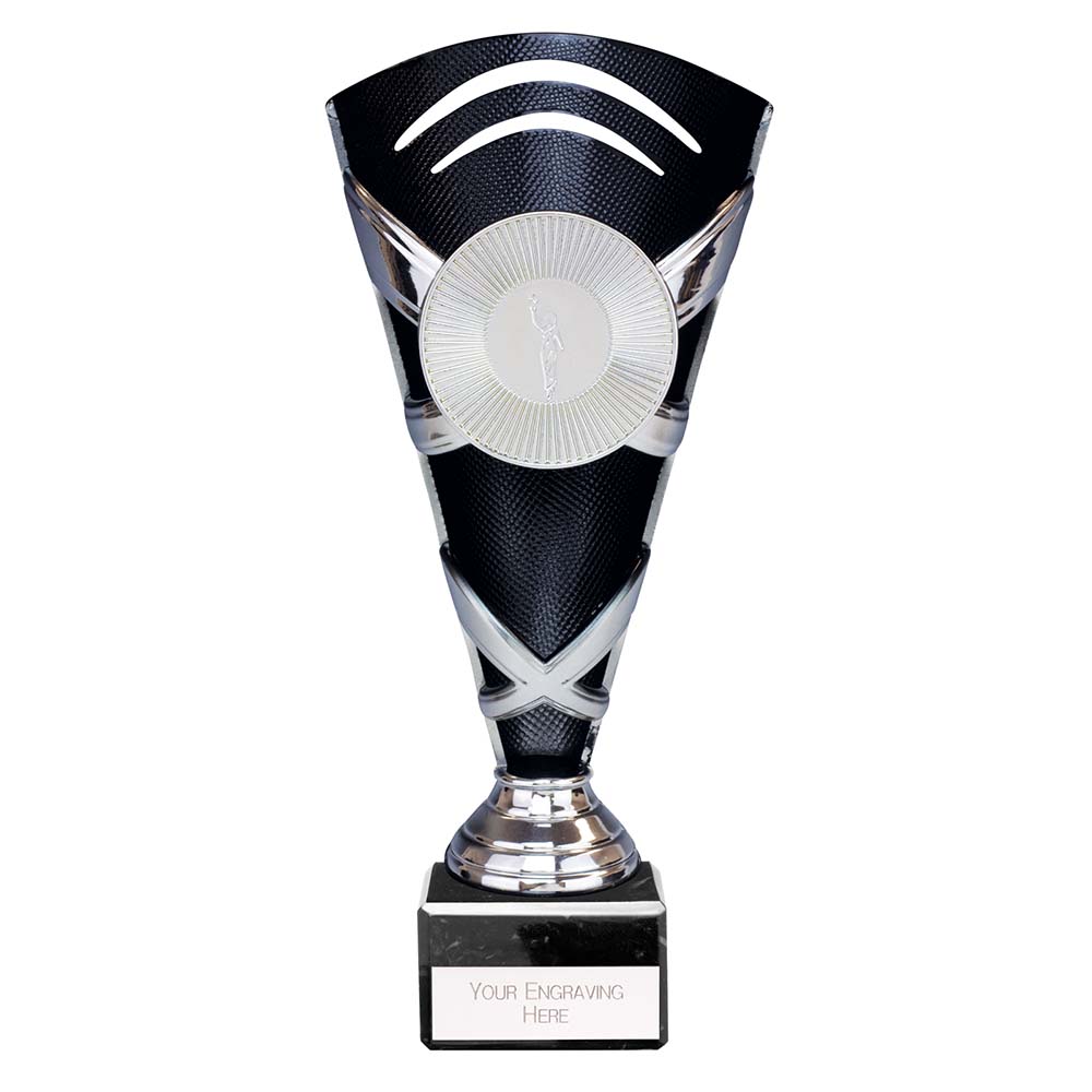 X Factors Multisport Cup Silver Black Trophy Award