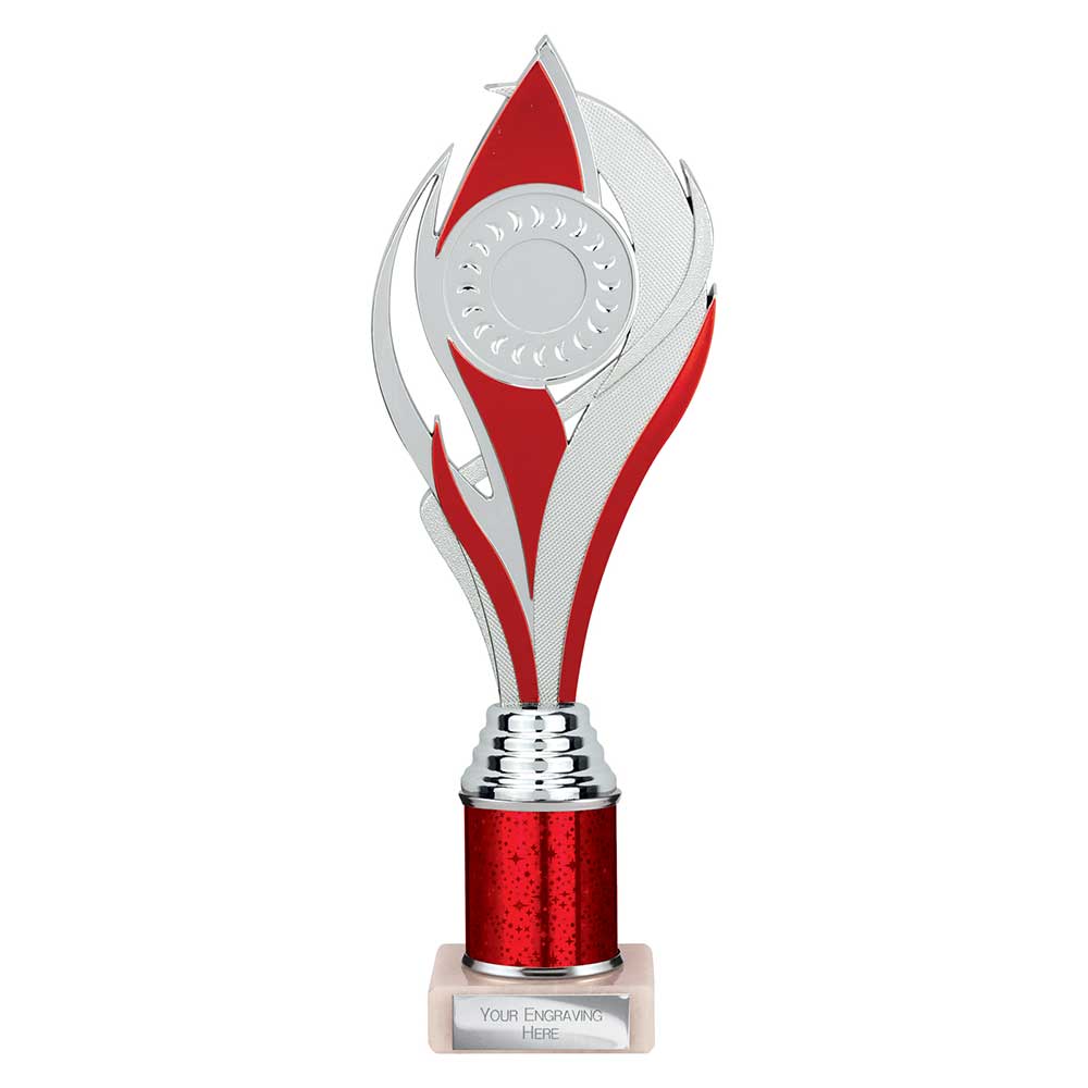 Volcano Multisport Tube Trophy Silver Red