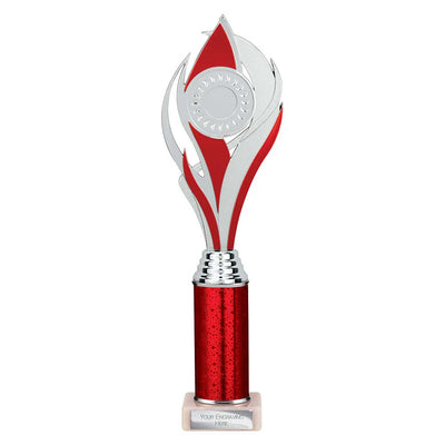 Volcano Multisport Tube Trophy Silver Red