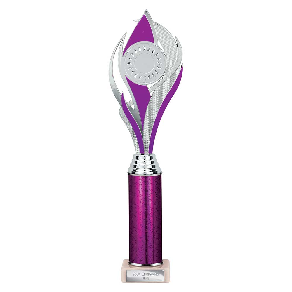 Volcano Multisport Tube Trophy Silver Purple