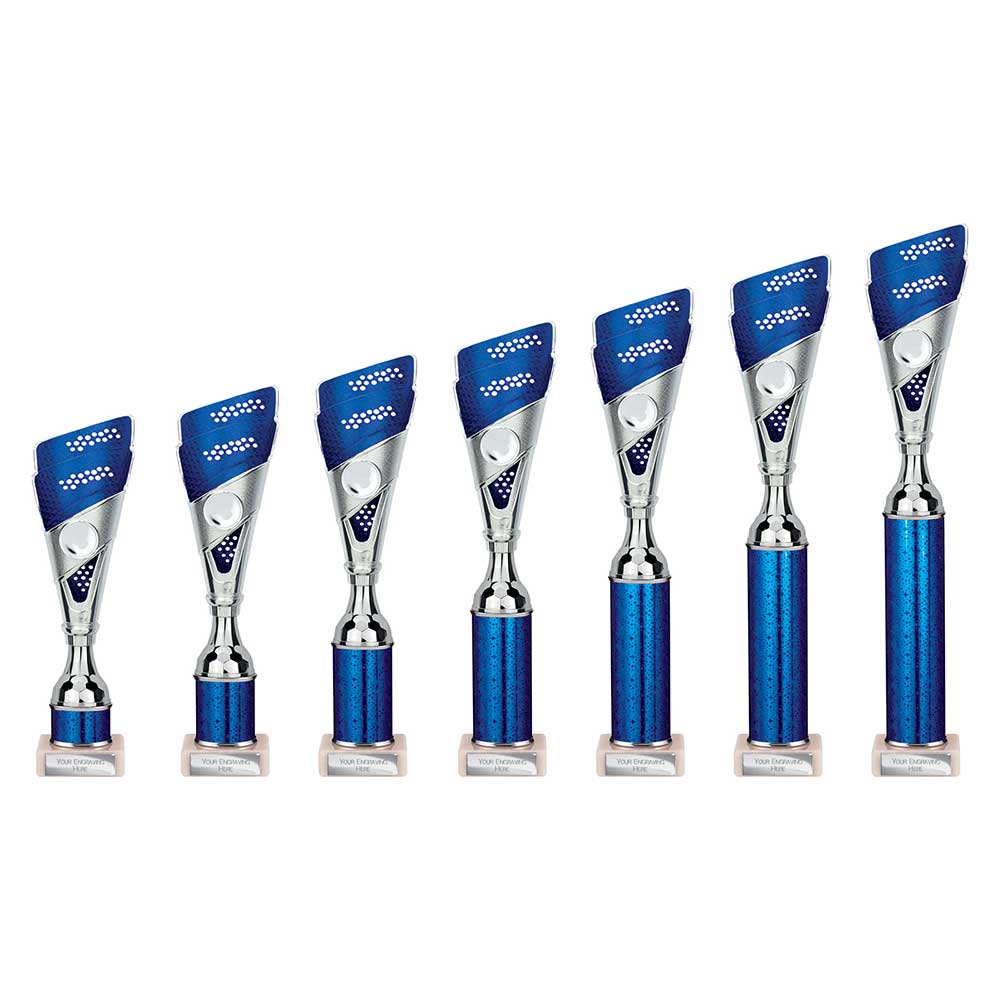 Predator Multisport Tube Trophy Silver Blue