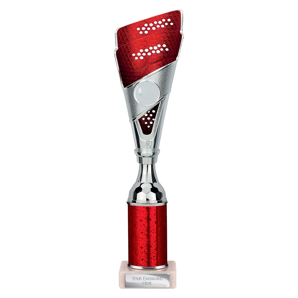 Predator Multisport Tube Trophy Silver Red