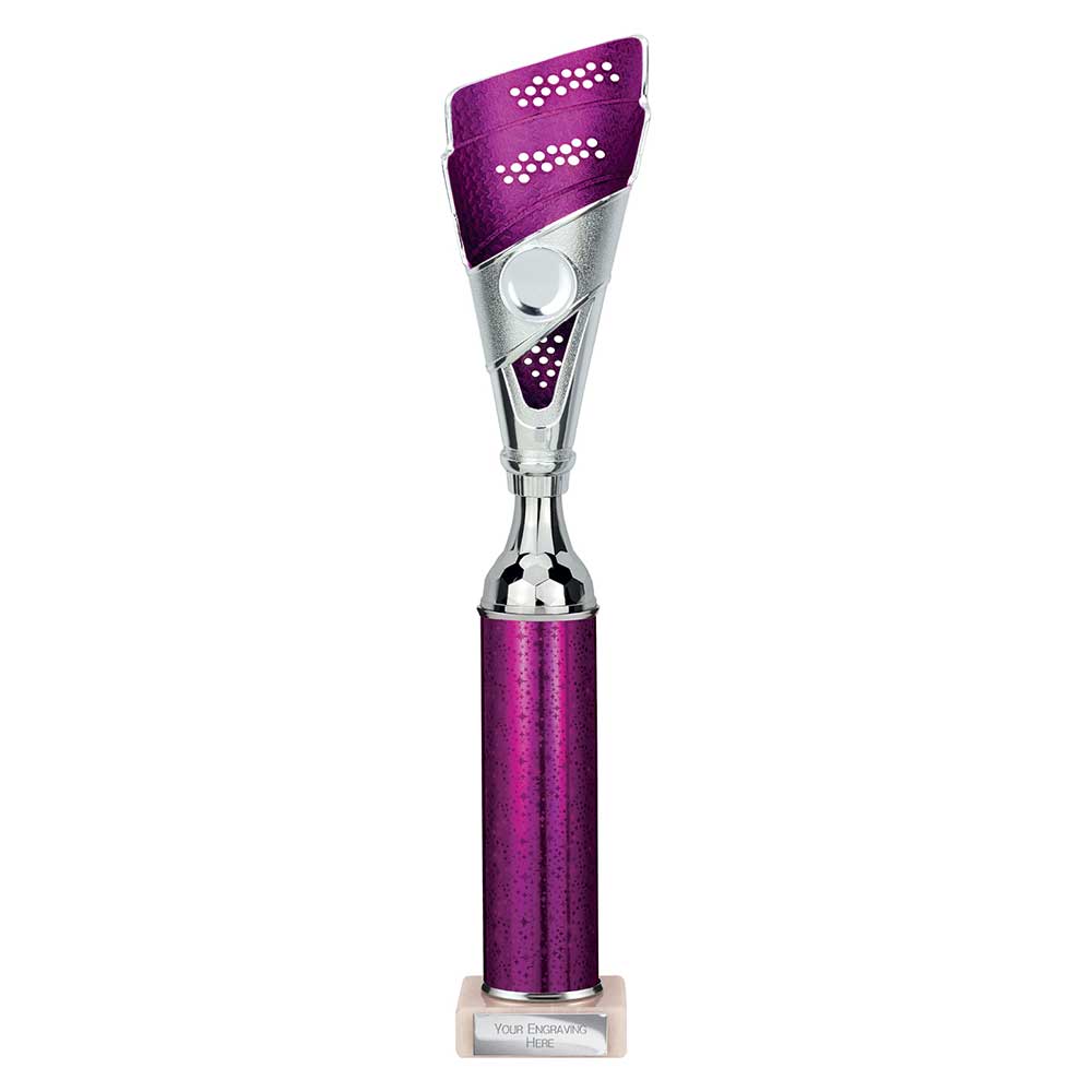 Predator Multisport Tube Trophy Silver Purple