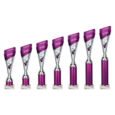 Predator Multisport Tube Trophy Silver Purple