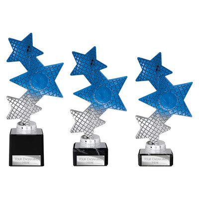 Trinity Star Multisport Trophy Blue Silver