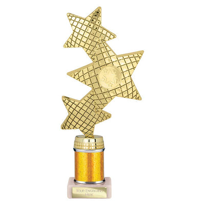 Trinity Star Multisport Tube Trophy Gold