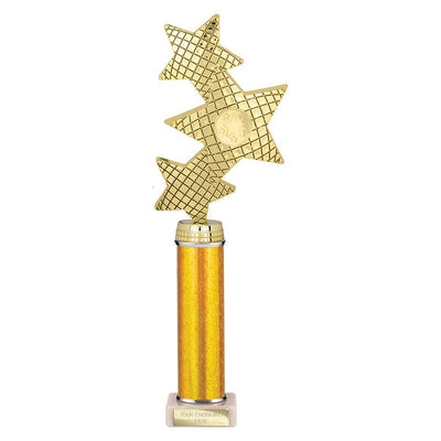 Trinity Star Multisport Tube Trophy Gold