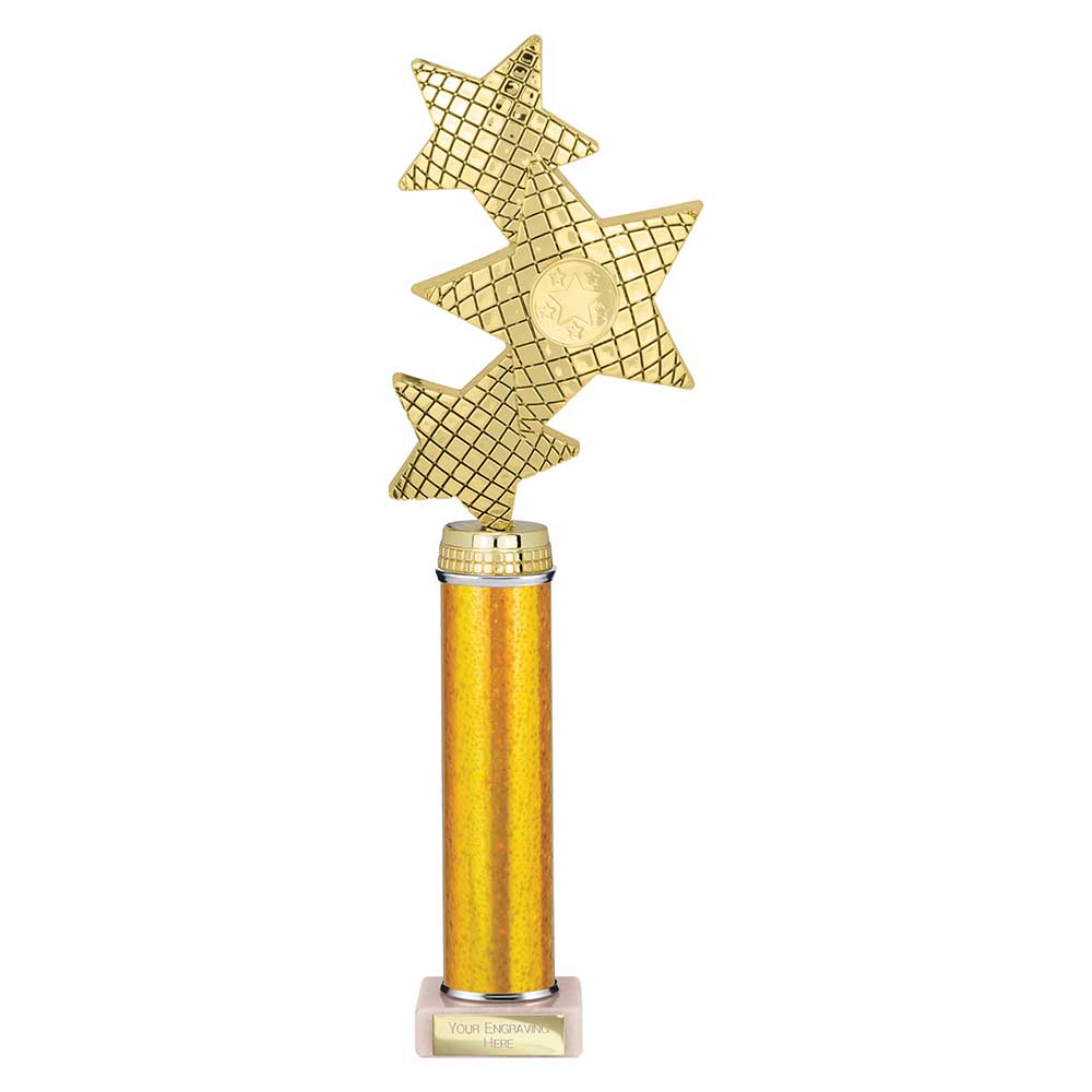 Trinity Star Multisport Tube Trophy Gold