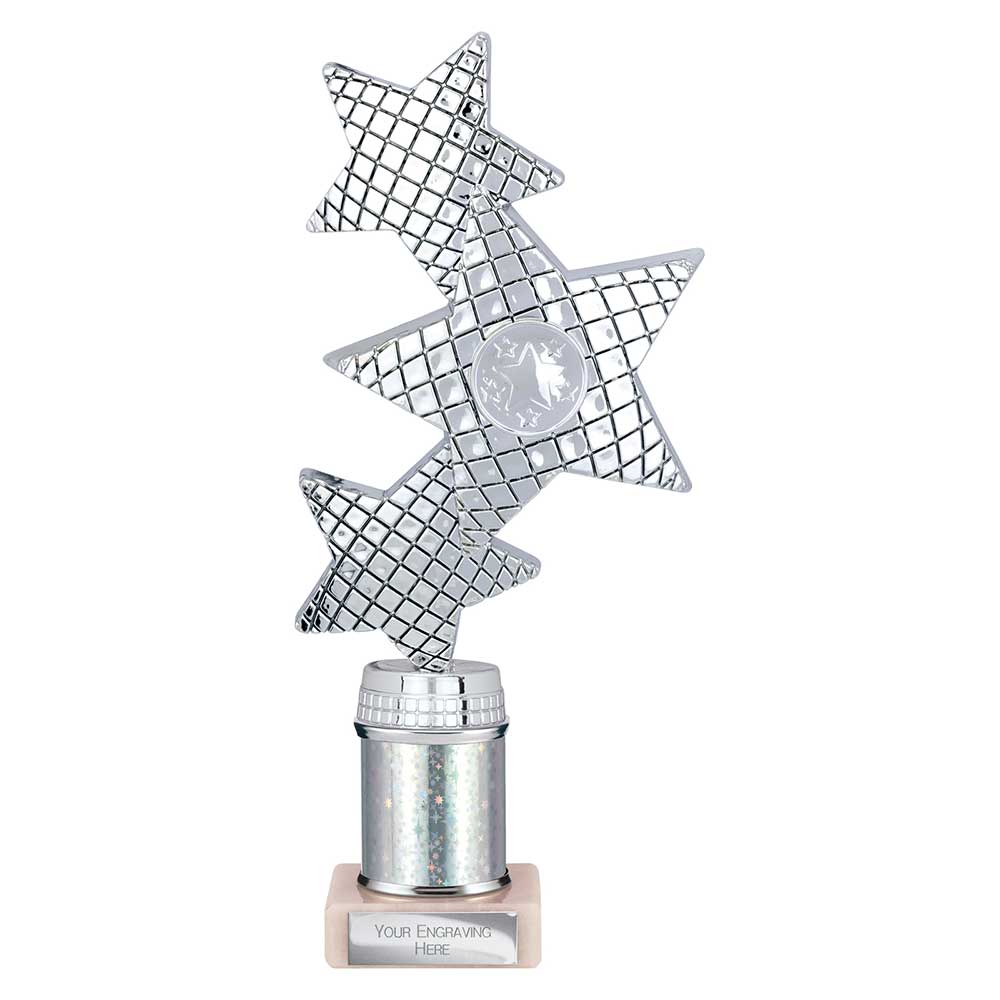 Trinity Star Multisport Tube Trophy Silver