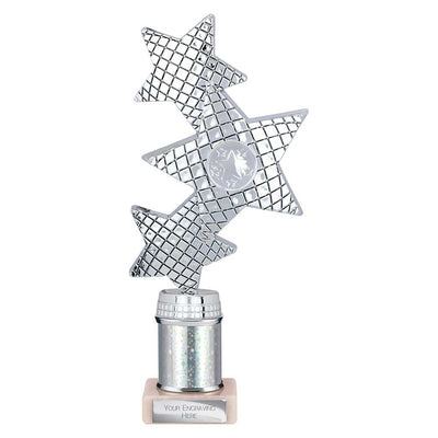 Trinity Star Multisport Tube Trophy Silver