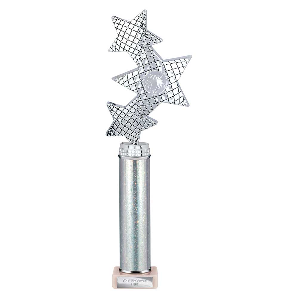 Trinity Star Multisport Tube Trophy Silver