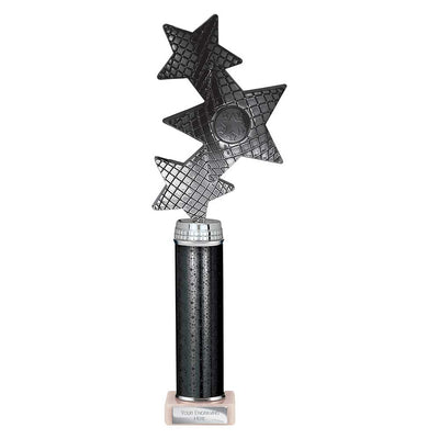 Trinity Star Multisport Tube Trophy Black Silver