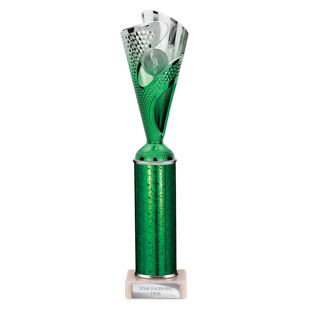 Rodeo Multisport Tube Trophy Silver Green